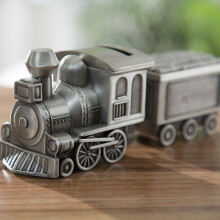 1Pack Train Decoration Piggy Bank for Office Decor Creative Design