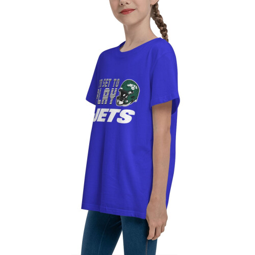 Παιδική κοντομάνικη μπλούζα NY Jets με το λογότυπο της ομάδας ποδοσφαίρου 2