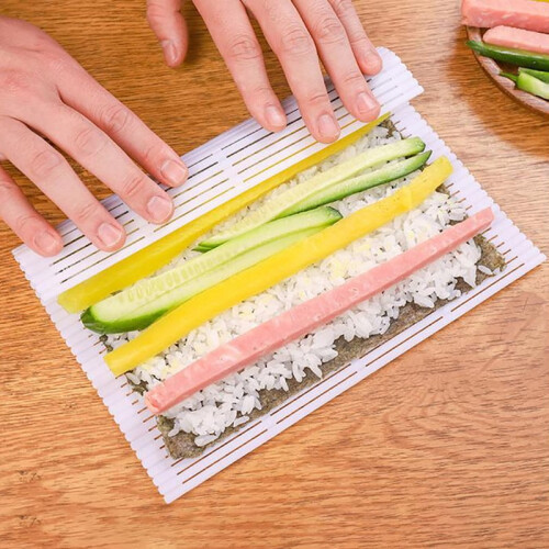 Sushi rolling mat washable reusable 1 piece 2