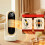 Aquecedor vertical inteligente com visor digital de 360 4