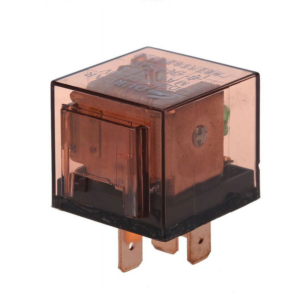 Automotive Relay Dc 24V 80A Spdt 5-Pin With Green Indicator 393040943148