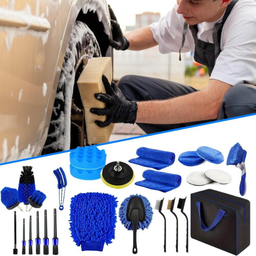 Car Wash Kit Portable Car Detailing Tools Set 2
