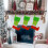 Christmas stocking embroidered letter knitted 1 piece 4