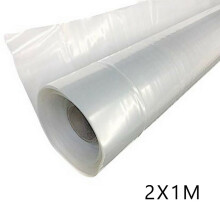 Bâche de serre transparente en plastique polyéthylène, tunnel de culture, bâche pour serre chaude, longueurs variées