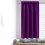Purple blackout curtains thermal insulated polyester 2 5