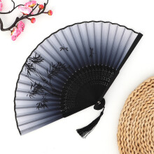 Antique Folding Fan for Chinese Dance Decorative