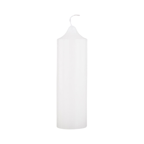 Velas de emergência de cera branca, 4,7 x 1,5 polegadas de comprimento, queimam facilmente. 1