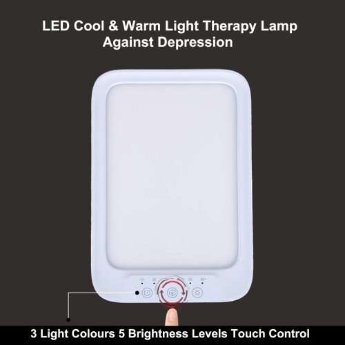 Lampada LED diurna 20000lux con 3 modalità di colore e 5 1