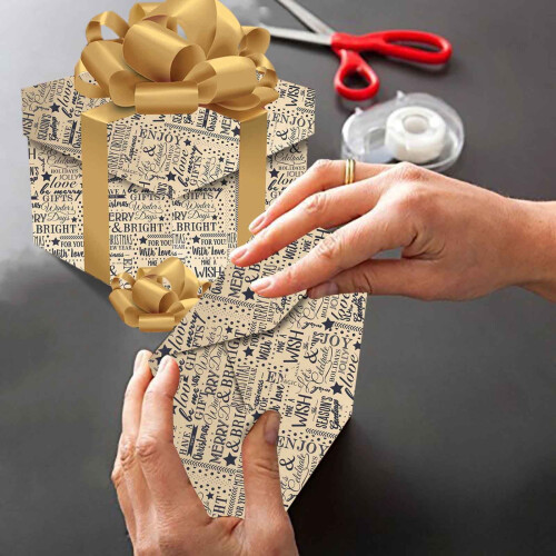 Rolo de papel de embrulho kraft marrom 20x27,5 polegadas 2