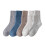 Compression Socks for Women Knee-High Solid Color 1 Pair 1
