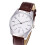 Relógio feminino retrô automático com pulseira de couro 3