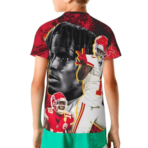 KC Chiefs kortärmad ungdomströja för sportfans 1