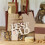Unfinished Wood Dad Gift Tags with String 40 pcs 4