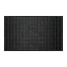Office Depot Tuff Royale Eingangsmatte für stark frequentierte Bereiche, 91,4 cm x 152,4 cm, Onyx, 50 % recycelter Reifen, 880-1907-35