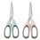 Ciseaux de cuisine robustes en acier inoxydable (1 paire) 2
