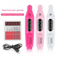 Machine à ongles professionnelle Balems, limes à ongles, pédicure, fraisage 6 embouts, outil de manucure UV/LED pour nail art