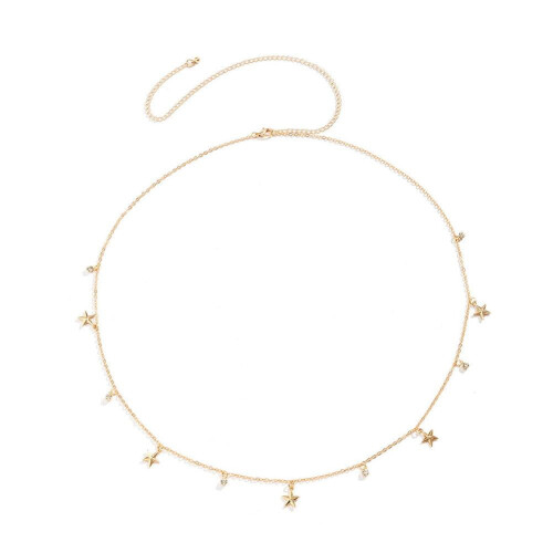 Metal decorative waist chain belt 1 piece