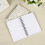 BAILANku B6 spiral notebook plain weekly monthly planner 4