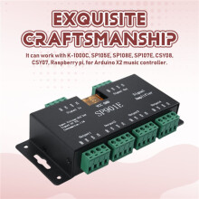SP901E LED Pixel SPI Amplificador de sinal Repetidor Faixa de LED endereçável e painel de matriz de LED programável com cor de sonho