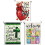 Holiday Garden Flags Double-Sided 3-Pack 12x18 inch 1