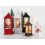 Lanterna de Natal dourada com efeito de chama LED, estilo lanterna de vento natalina. 4