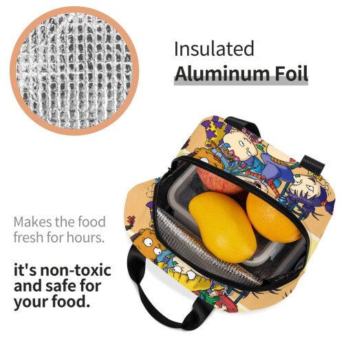 Isolierte Lunchtasche, wiederverwendbare Kühltasche, 1er-Pack 2