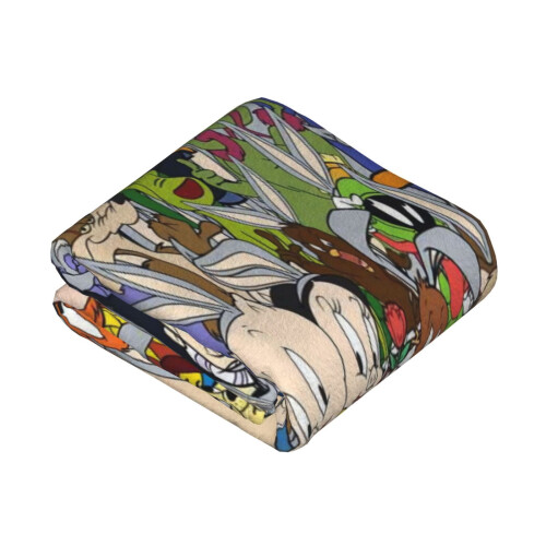 Looney Tunes plush throw blanket 40" x 30" 1