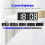 LED Alarm Clock for Student Bedroom White Large Display 4