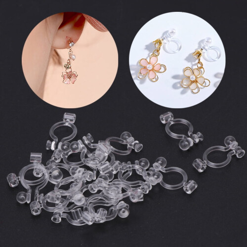 Invisible Clip-on Earring Converters for Non-Pierced Ears 2