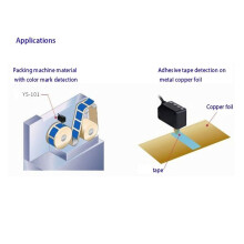 Color Code Photoelectric Color Sensor Label Color Separation Positioning Sensor Color Mark Sensor