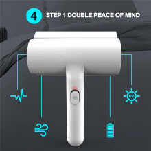 Portable Handheld Bed Vacuum Cleaner, High Frequency Cordless Vacuum Cleaner Cleaning Machine Mattress Cleaning Tool