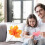 Față de pernă XIUH Home Textile Harvests Series Maple Leaf 2