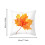 Față de pernă XIUH Home Textile Harvests Series Maple Leaf 3
