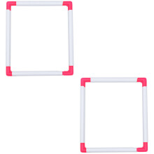 Embroidery Frame Square Portable 2 pcs 25x30 cm