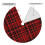 Christmas Tree Skirt Plaid 36 Inch 4
