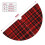Christmas Tree Skirt Plaid 36 Inch 5