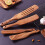 Wooden Kitchen Utensils Set Natural Teak 6 Pieces 4