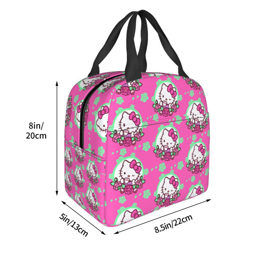 Borsa termica Hello Kitty in alluminio impermeabile 2