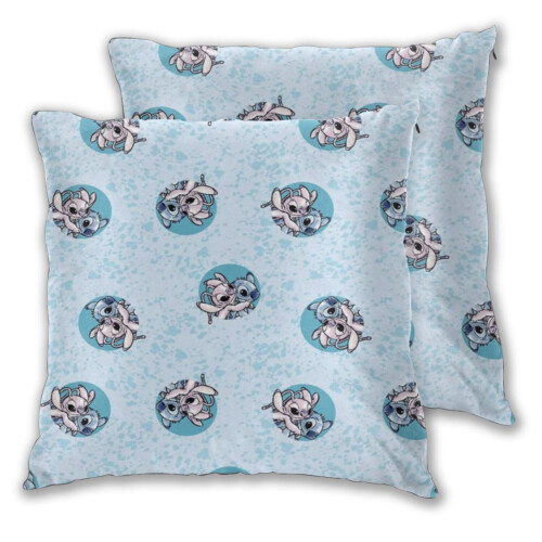 Fundas de cojín Stitch de 45 x 45 cm (paquete de 2) 1