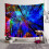 Misty Forest Tapestry Wall Hanging 51" x 59" 2