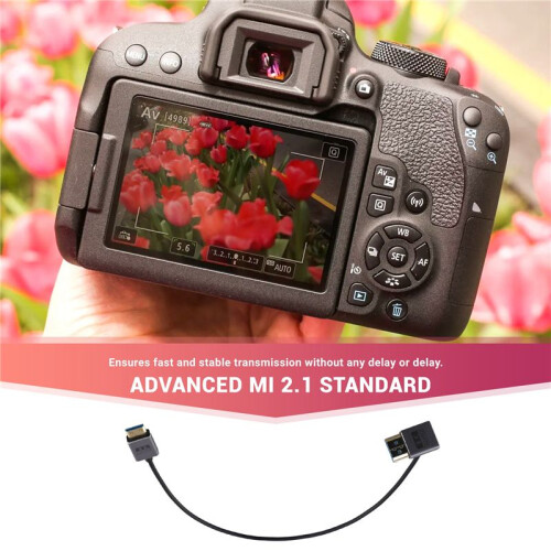 Digital Camera  -Compatible Cable 8K 60Hz  for Camera 8K  OD2.5mm HD 2.1 Cable 0. D 1