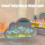 Veilleuse tulipe miroir nuage avec 20 fleurs 3