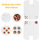 Plastic Spice Shaker Jar 4-in-1 Adjustable Holes 2 Pack 2