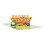Carte de Pâques 3D pop-up avec fleurs et œufs 4