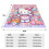 Couverture Hello Kitty en flanelle légère 102 x 76 cm 2