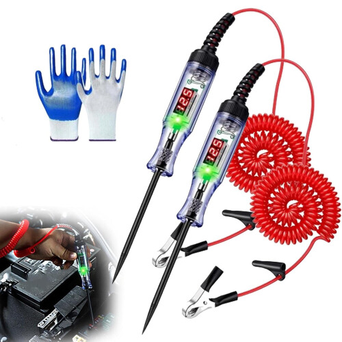 Testeur de circuit LED 5-90 V Outil de diagnostic automobile robuste 2