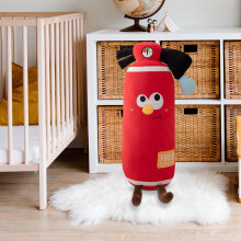 Traffic-Themed Pillow Toy Road Sign Fire Extinguisher Plush