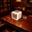 Westwood WestWood White Desktop Cigar Humidor Cabinet Multi-Level Lined Storage Box CHC03 5