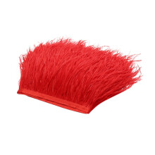 Feather Fringe Trim Natural Fluffy 2M