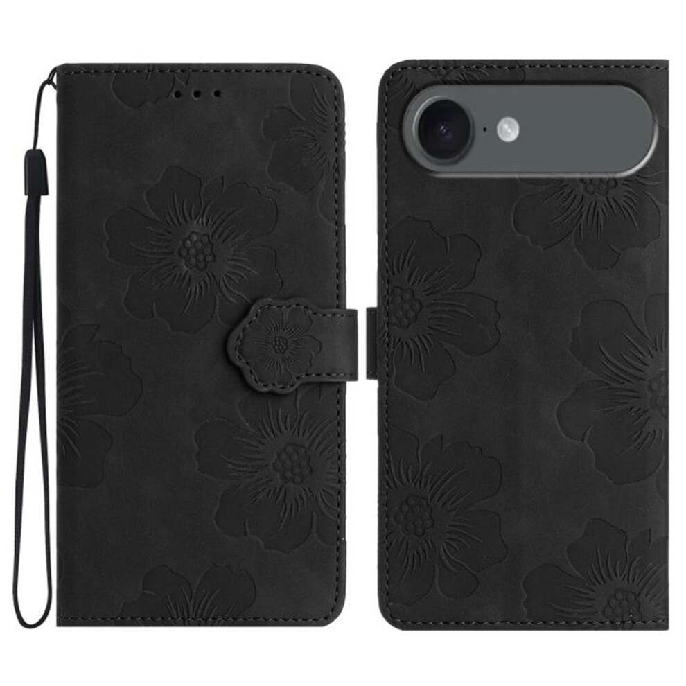 Leather Flip Wallet Case For Iphone Air Â Flower 968604595189